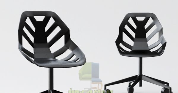 Поворотный стул на роликах  в стильном дизайне Gaber Ninja