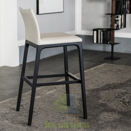 Барный или полубарный стул со стеганной спинкой Cattelan Italia Arcadia Couture