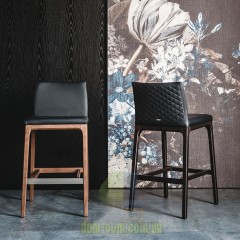 Барный или полубарный стул со стеганной спинкой Cattelan Italia Arcadia Couture