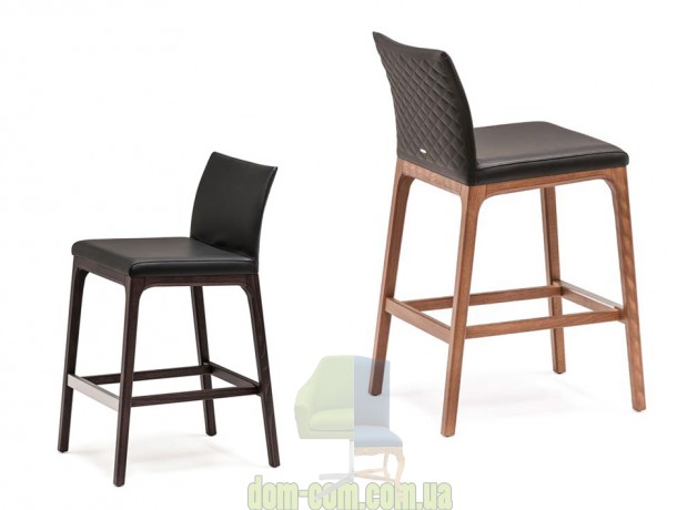 Барный или полубарный стул со стеганной спинкой Cattelan Italia Arcadia Couture