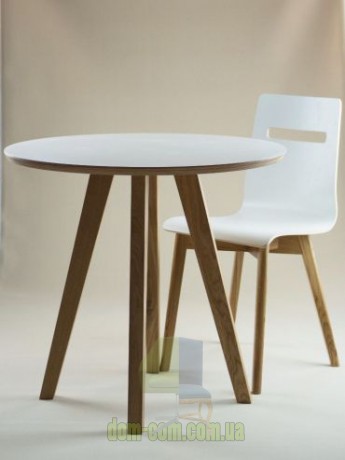 Круглый обеденный стол со столешницей HPL Sigma Vega