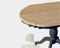 Небольшой классический стол Dialma brown DB001598 DB002866