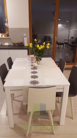 Стул на буковом каркасе Delta Luka Soft RW белый