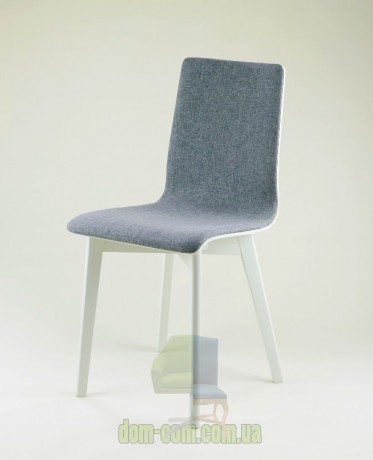 Стул на буковом каркасе Delta Luka Soft RW белый