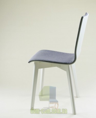 Стул на буковом каркасе Delta Luka Soft RW белый