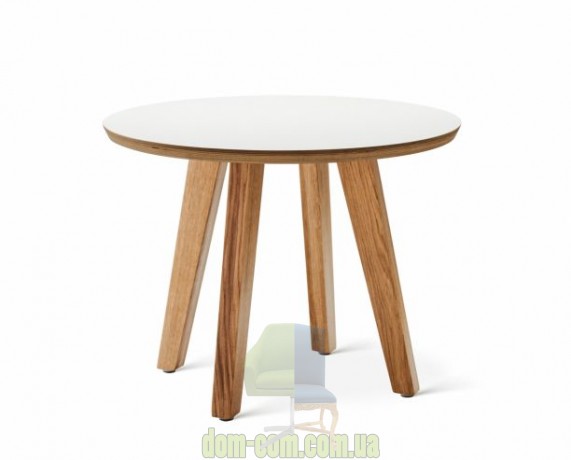 Круглый кофейный стол со столешницей HPL Sigma Vega