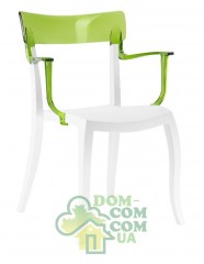 Стул с подлокотниками Papatya Hera-K белый