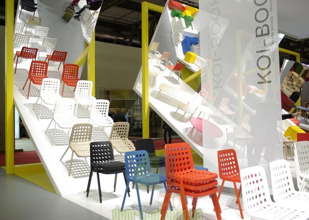 Стул из пластика Pedrali Koi-Booki 370