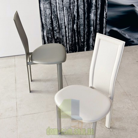 Стул в коже Cattelan Italia Lara