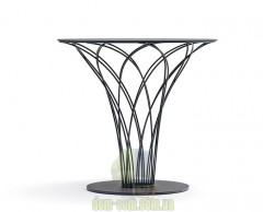 Небольшой стол на ажурном основании Cattelan Italia Nido Keramik Bistrot