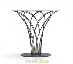 Небольшой стол на ажурном основании Cattelan Italia Nido Keramik Bistrot