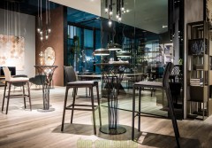 Небольшой барный стол на ажурном основании Cattelan Italia Nido Keramik Bistrot