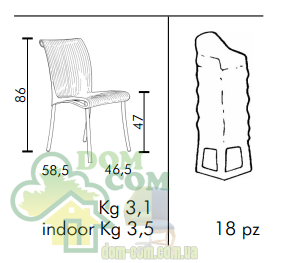 Стул Nardi Regina