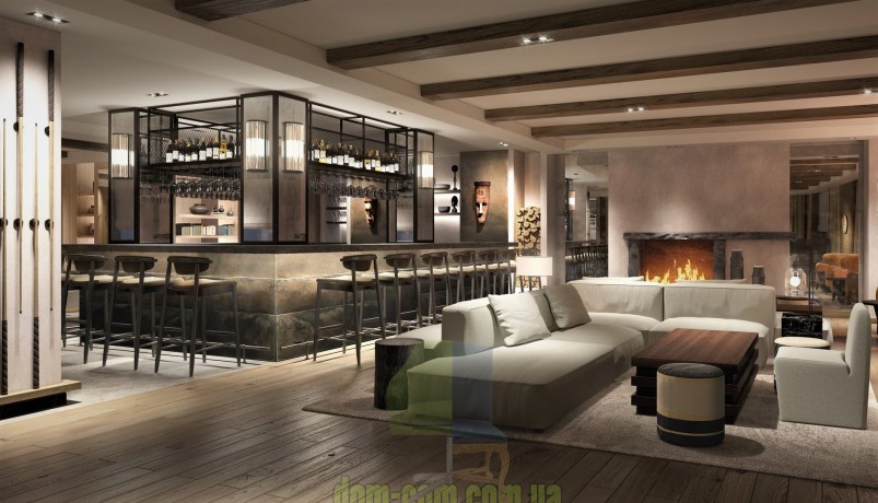 Деревянный барный стул Joanne JMS M959