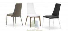 Стул Calligaris Etoile CS1424 на металлических ногах