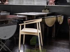 Штабелируемый стул с подлокотниками Joanne JMS M951CEWW