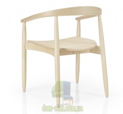 Штабелируемый стул с подлокотниками Joanne JMS M951CEWW