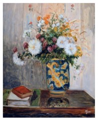 Картина маслом Цветы в китайской вазе Barj Buzzoni