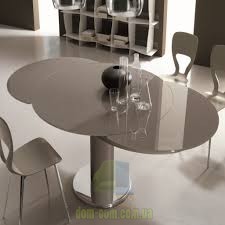 Необычный стол с телескопическим механизмом раскладывания Bontempi Giro