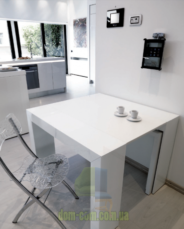 Консоль-трансфомер из стекла Ozzio Italia Glass