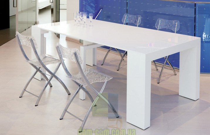 Консоль-трансфомер из стекла Ozzio Italia Glass