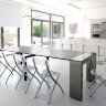Консоль-трансфомер из стекла Ozzio Italia Glass