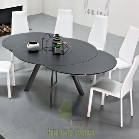 Обеденный стол с телескомическим механизмом раскладки Bontempi Giro