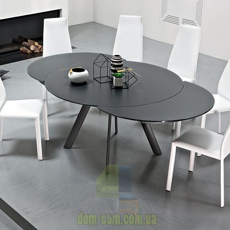 Обеденный стол с телескомическим механизмом раскладки Bontempi Giro