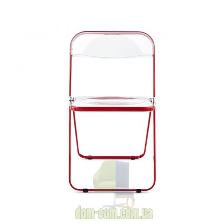 Прозрачный стул Anonima Castelli Plia by Giancarlo Piretti