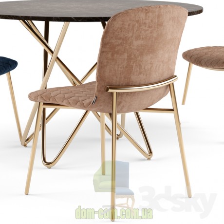 Изысканный обеденный стул Calligaris Love CS1885