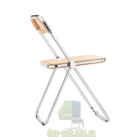 Cтул из ротанга Anonima Castelli Plia Cane by Giancarlo Piretti