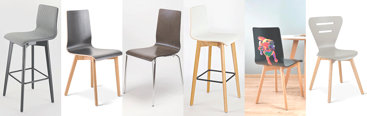 Стулья из гнутой фанеры